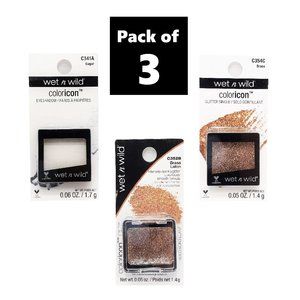 Wet n Wild Color Icon Eyeshadow PACK OF 3